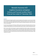 Solvency and Financial Condition Report 2022
