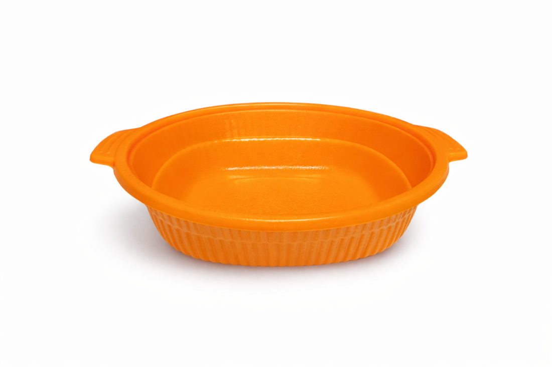 An insulated monomaterial PP foam bowl that combines convenience, safety, and recyclability in one solution.