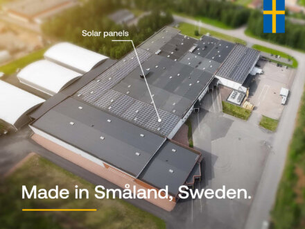 Nordiska Plast produces all their products in Småland, Sweden.