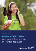 BorPure™ RF777MO Next generation random PP for flip top caps