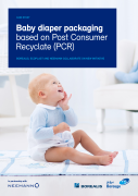 Baby diaper packaging from NEEMANN is now based on Post Consumer Recyclate PCR