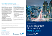 Flame retardant solutions for wire and cable