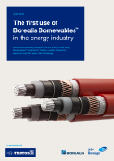 The first use of Borealis Bornewables in the energy industry