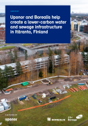 Uponor and Borealis help create a lower-carbon water and sewage infrastructure in Itäranta Finland