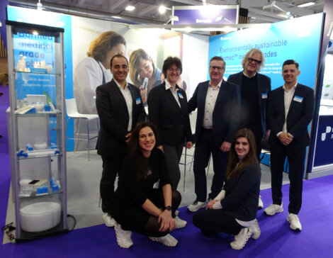 Borealis Healthcare team at Pharmapack Europe 2023 in Paris, France