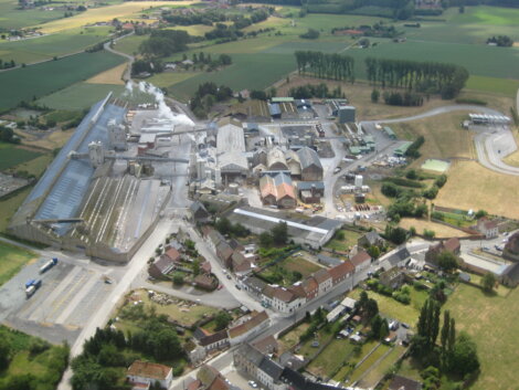 Rosier’s fertilizer production location in Moustier, Belgium