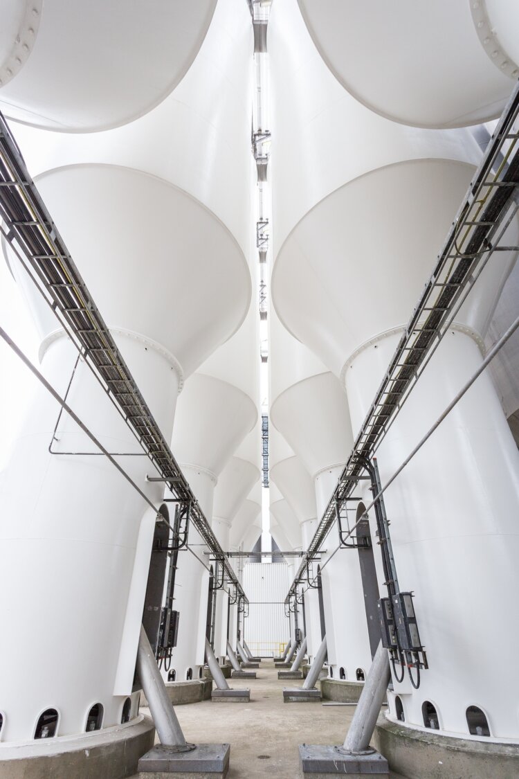 Spezialisiterte Lagerräume für Queo PO Elastomere in Borealis’ Plastomer- und Elastomer- Produktionsanlage in Geleen, Niederlande.