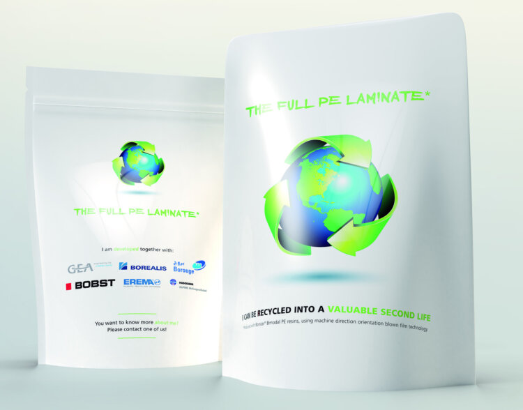 Full Polyethylene (PE) Laminate pouch