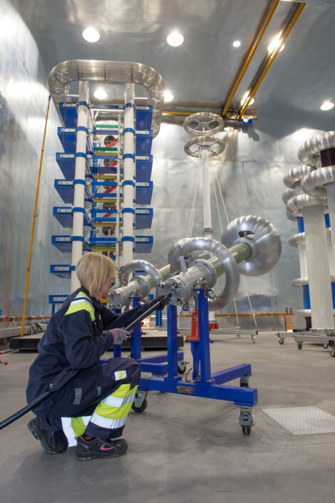 Photos: Newly expanded Borealis High Voltage Testing Centre in Stenungsund, Sweden