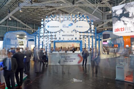 Photo. Borealis, Borouge and NOVA Chemicals are “Building Tomorrow Together” at the K 2019.