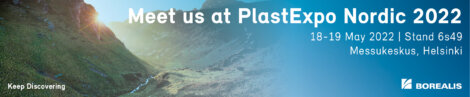 Meet us at PlastExpo Nordic on 18.-19.5.2022!