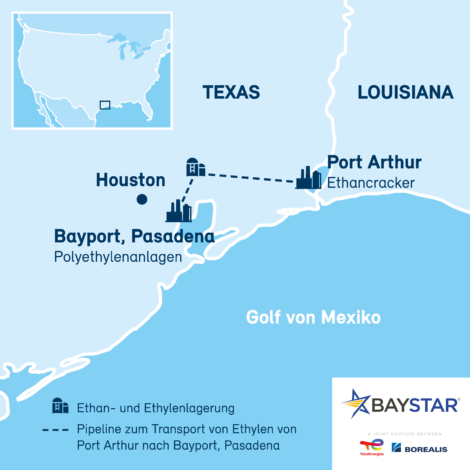 Abbildung: Baystar-Anlagen in Texas, USA.