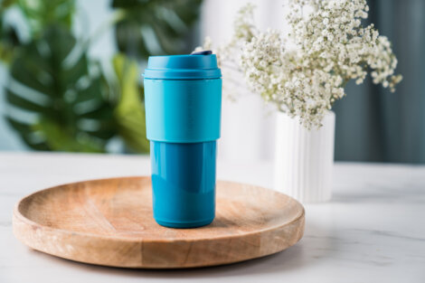 Photo: Excellent organoleptic properties and lower carbon footprint of Bornewables™ RG466MO enhances appeal of the Tupperware ECO+ Coffee to go cup