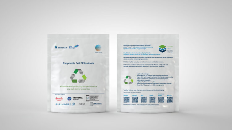 Photo: The pouch solutions developed with value chain partners enhance properties and recyclability