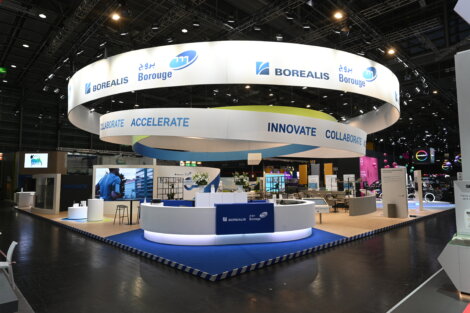 Photo: Borealis and Borouge partner to drive the circular transformation of the polyolefins industry, unveiling game-changing products, technologies, partnerships & investments on the theme of ‘Innovate, Collaborate, Accelerate’ at K Fair 2022