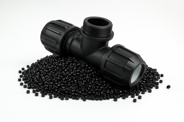 Photo: BA160E-8229-01 for pipe fittings and mechanical joints now includes a 10% share of bio-based feedstock attributed via the mass balance approach, reducing the carbon footprint.