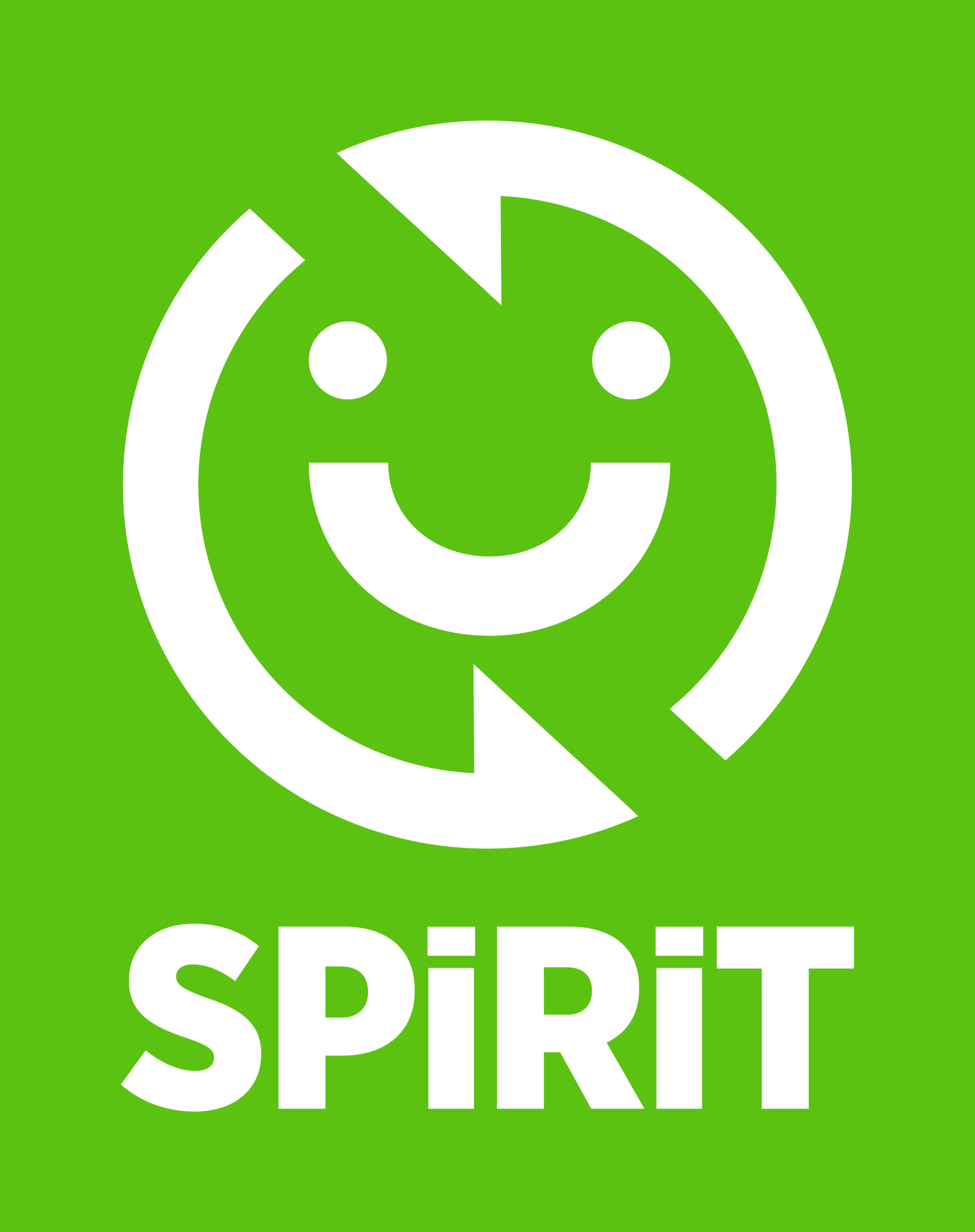 SPIRIT logo green