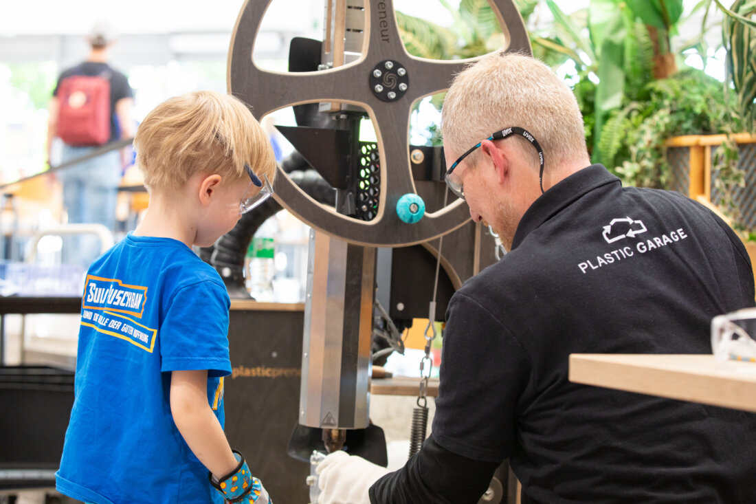 Foto: Plastic Garage als Partner von Borouge International war ebenfalls Teil des Programms