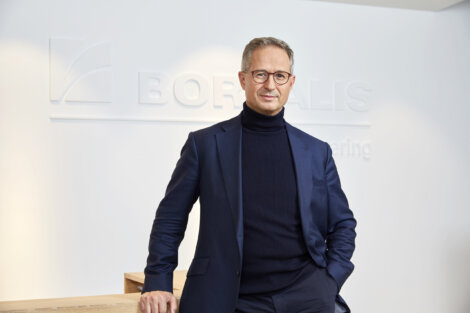 Photo : Borealis CEO Alfred Stern Stern