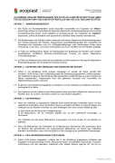 Ecoplast General Terms and Conditions for purchase of waste feedstock bilingual DE EN May 2025