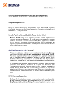 KKDIK Compliance statement