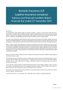 Solvency and Financial Condition Report 2025