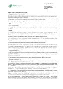 General Terms and Conditions of Sale mtm plastics